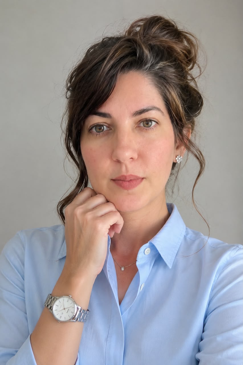 Retrato da Dra. Tatiane Gandea Soares, nutricionista